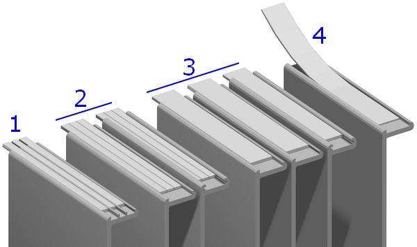 Four ways to add photoluminescent properties to structural or other parts.